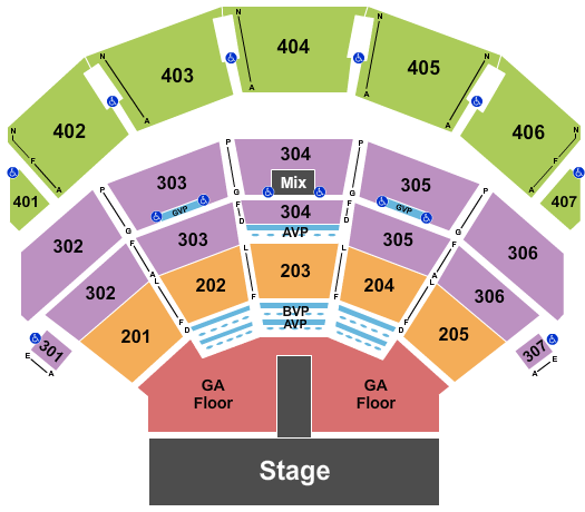 cheap lady gaga ticketsPark Theater Lady Gaga  cheap Ticket seating chart